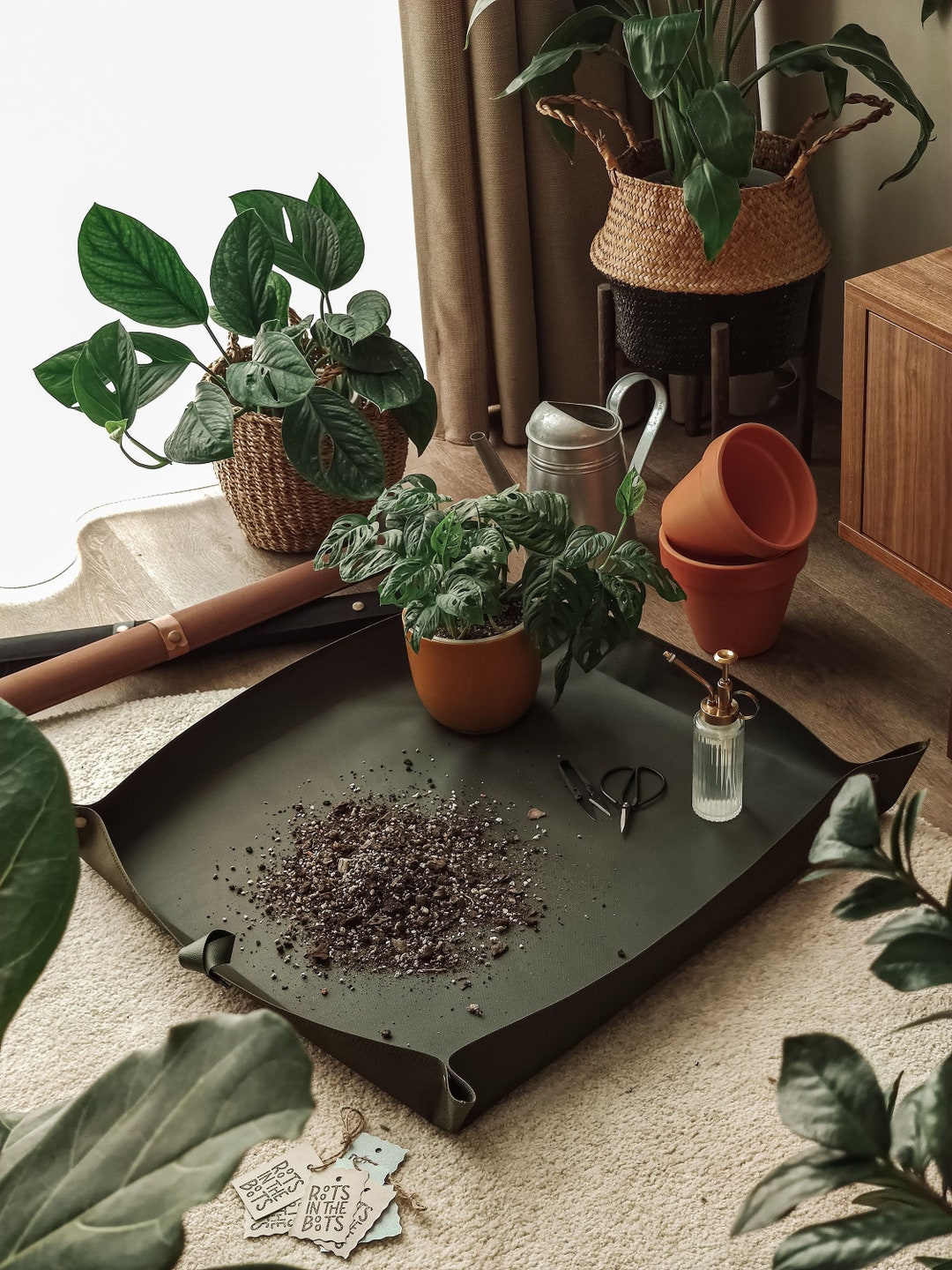 Indoor Gardening: DIY Humidity/Drip Trays
