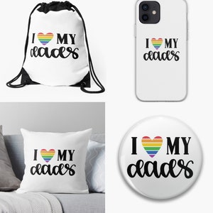 Ik hou van mijn vaders SVG/PNG/JPG | Gratis commercieel gebruik | Digitaal gesneden bestand voor Cricut/silhouet / Daddy Baby Onesie®- Cute I Love My Daddy Onesie®