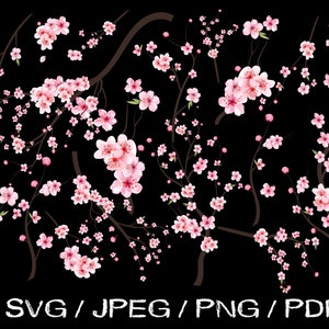 桜 SVG、花びら PNG、桜 SVG、桜 SVG、桜の花、日本の桜 SVG、桜の枝、花 SVG、花柄
