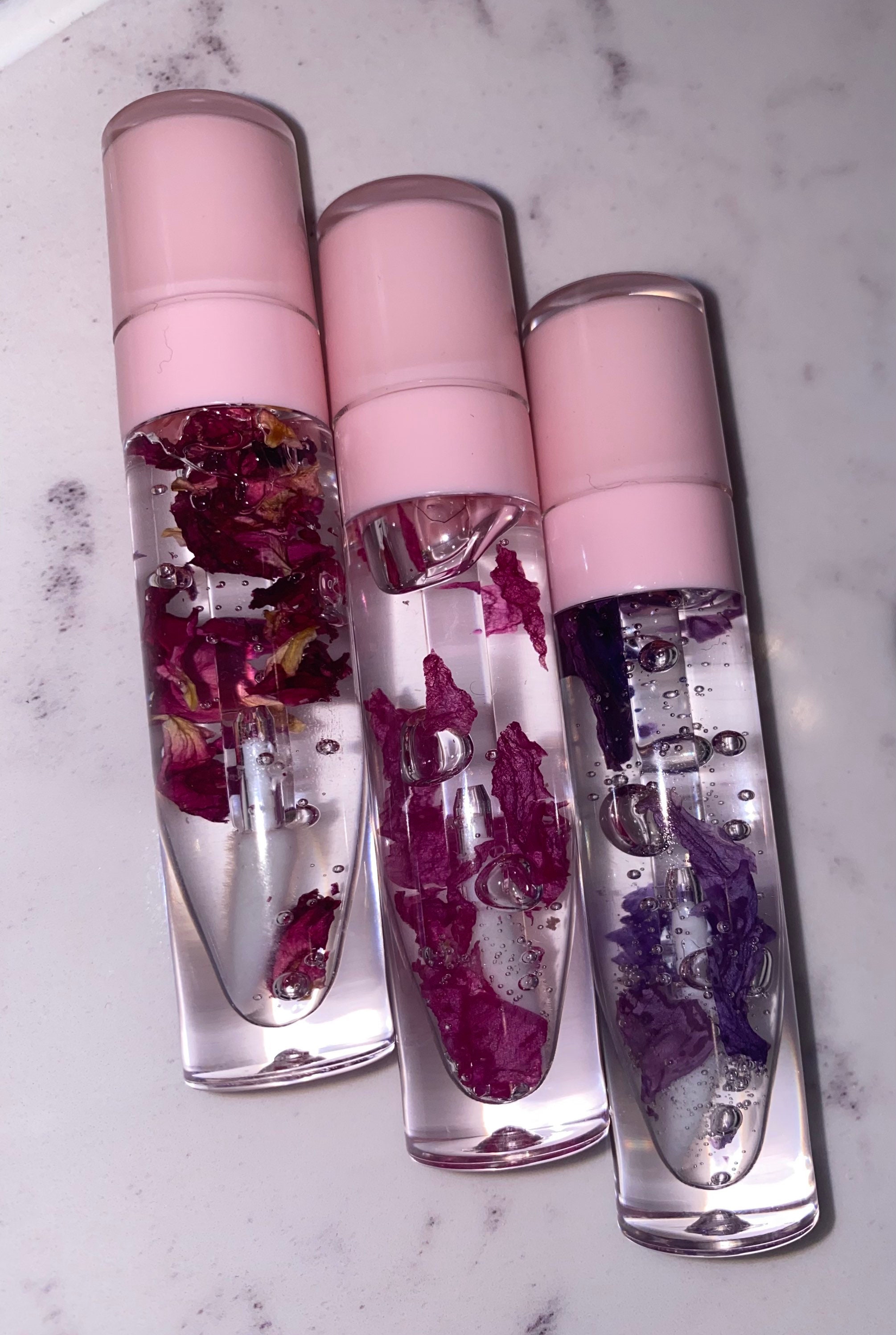 Flower Lip Gloss Bundle Etsy