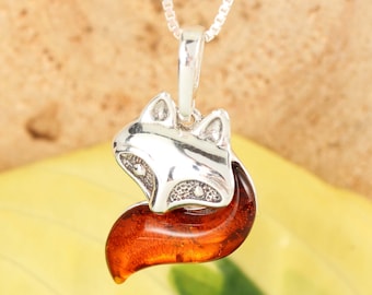 琥珀のカワセミペンダント 925 スターリングシルバー 本物のマルチ