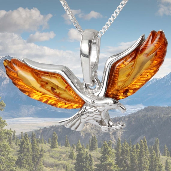 Ciondolo In Ambra Baltica E Argento Sterling - Foto 12