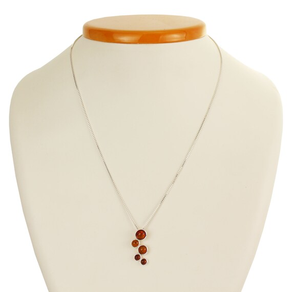 Collier En Ambre De La Baltique Naturel - Perles Rondes Couleur Miel - Avec Certificat