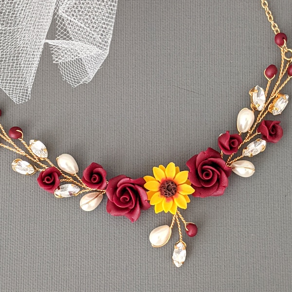 Sunflower Jewelry Etsy