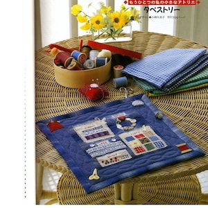 JAPANESE PATCHWORK PATTERN-“Ondori Patchwork”-Japanese Craft E-Book #250.Instant Download Pdf file.