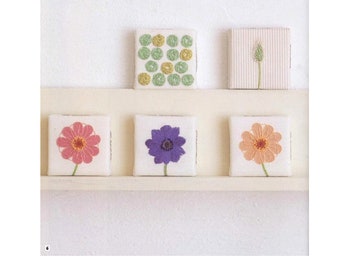 Japanese Craft E-Book #30-Kazuko Aoki - Embroidery Patterns ,40 Embroidery patterns,JapaneseCraftEbooks