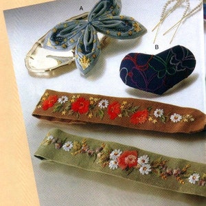 JAPANESE EMBROIDERY PATTERN-“Embroidery Pattern”-Japanese Craft E-Book #293.Instant Download Pdf file.