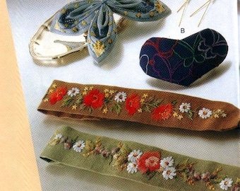 JAPANESE EMBROIDERY PATTERN-“Embroidery Pattern”-Japanese Craft E-Book #293.Instant Download Pdf file.
