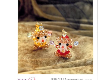 26 CRYSTAL BEADING JAPANESE Pattern-“Cristal Bead Jewerly”by Yimiko Togashi-Japanese Craft E-Book #103.Instant Download Pdf file.