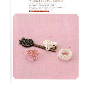 96 JAPANESE CROCHET and TATTING Pattern-“Crochet and Tatting Lace”-Japanese Craft E-Book #119.Instant Gownload Pdf file.