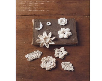 19 JAPANISCHE HÄKELMUSTER-“Crochet Lace Cafe-Asashi Original”-Japanese Craft E-Book #204.Two Instant Download Pdf files.