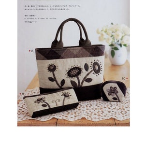 62 SEWING PATCHWORK APPLIQUIE Pattern-“My Favorite Applique”-Japanese Craft E-Book #290.Instant Download Pdf file.