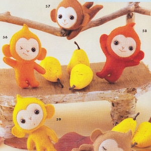 230 Small Felt Mascot Japanese E-Book#5,Instant Download PDF-file