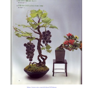 35 JAPANESE BONSAI PATTERN-« Ondori Bonsai »-Japanese Craft E-Book #170.Instant Download Pdf file.