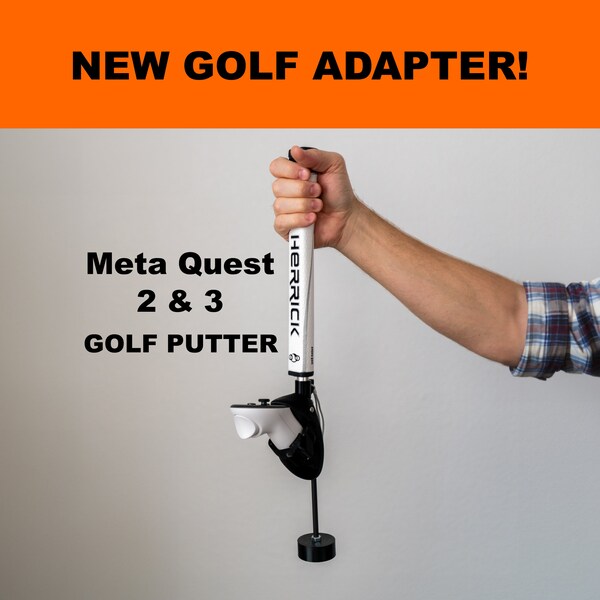 Meta Quest 2 & 3 Putter Adapter