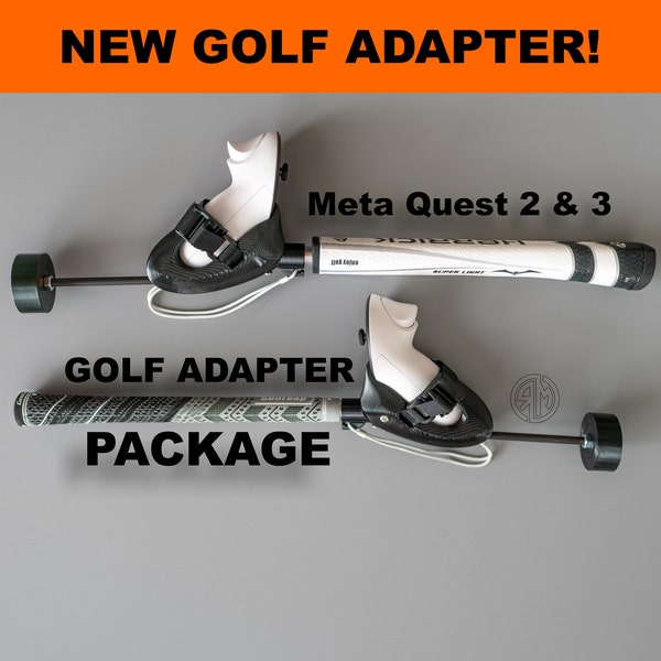 Meta Quest 2 & 3 Golf Adapter Package