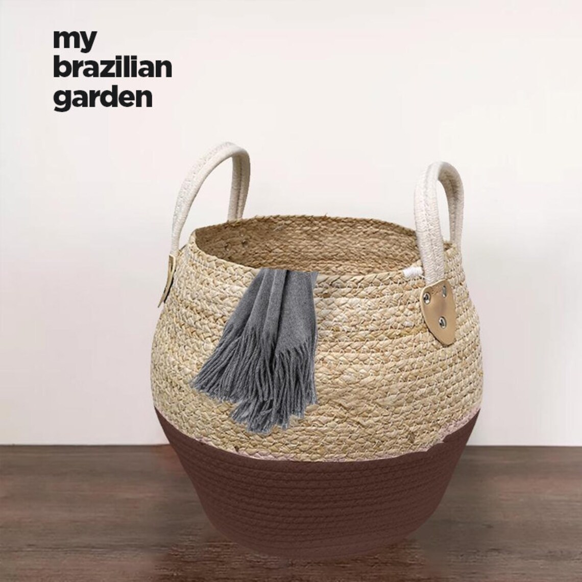 3Pcs Woven Flower Pot Cover / Durable Natural Flower Pot Etsy