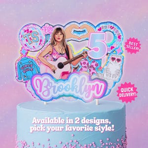 Eras party, Swift Cake Topper, taylor party, T Swift Birthday Invitation, Eras Tour Invitation, Taylor Eras Party, Taylor birthday