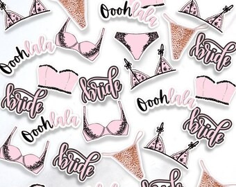 Lingerie Party, Bachelorette Party Banner, Lingerie Confetti, Lingerie Party Decoration, Bridal Shower, Bachelorette Decor