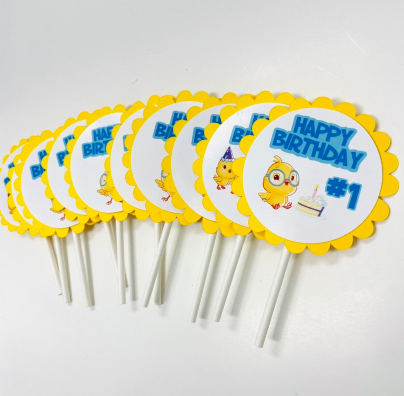 Cupcake Toppers Custom Etsy UK