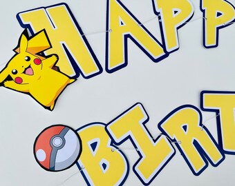 Custom Birthday Banner Kids Party Decorations