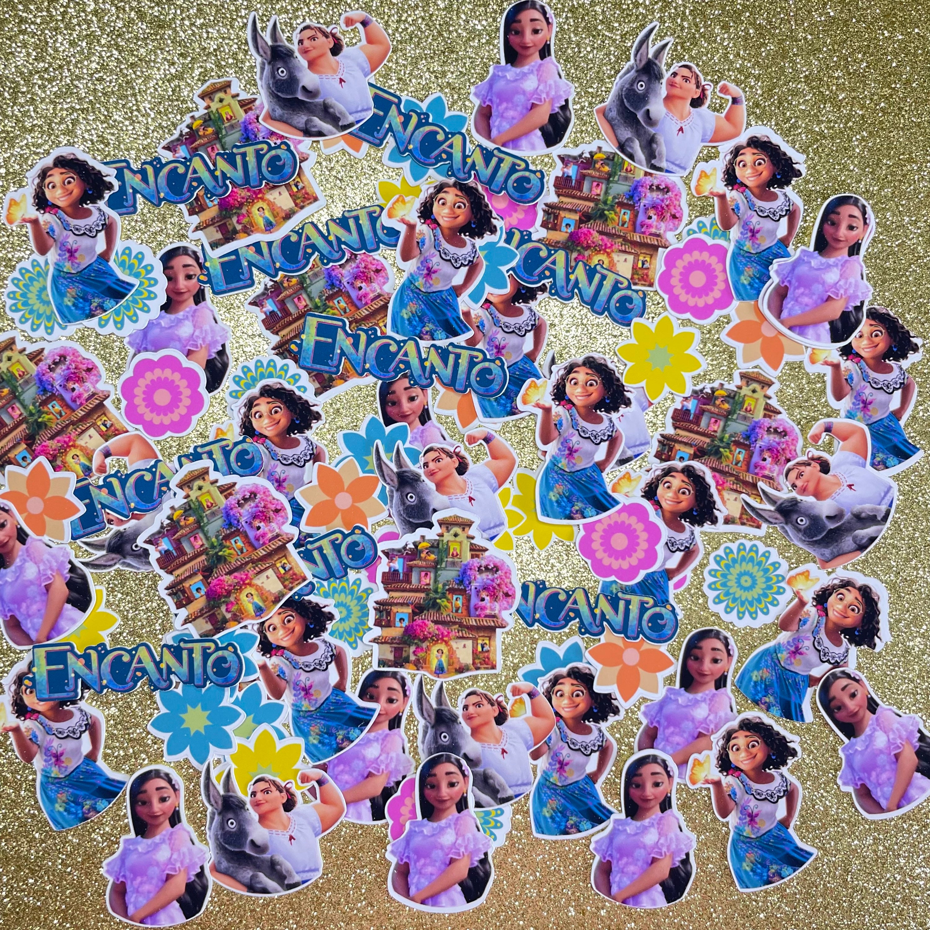 Sacchetti porta confetti tema Encanto per il settimo compleanno di Sara -  Encanto party favors - Incartando Incantando