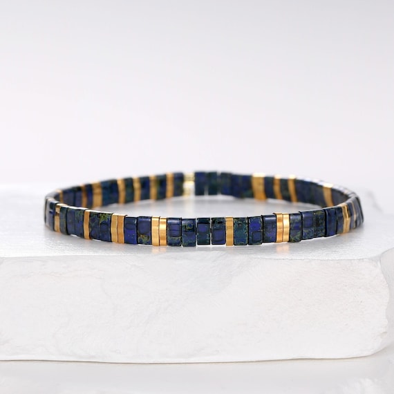 Bracelet Polyvalent en Perles Eclipse, Bijou en Perles Japonaises pour Elle, Bracelet en Perles par Køss Design