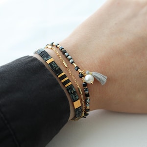 Maya Set - Tila beads bracelets