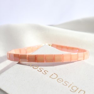 Parure Blush - Bracelets de perles