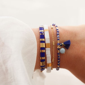 Fidji Set - Tila beads Bracelets