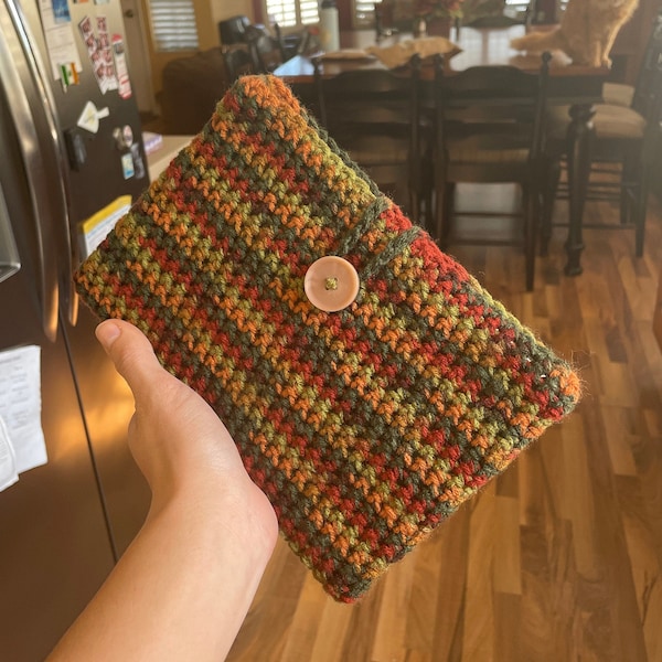 Handmade Crochet Book Sleeve