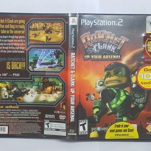 Ratchet & Clank Up Your Arsenal PS2 Playstation 2 Game For Sale