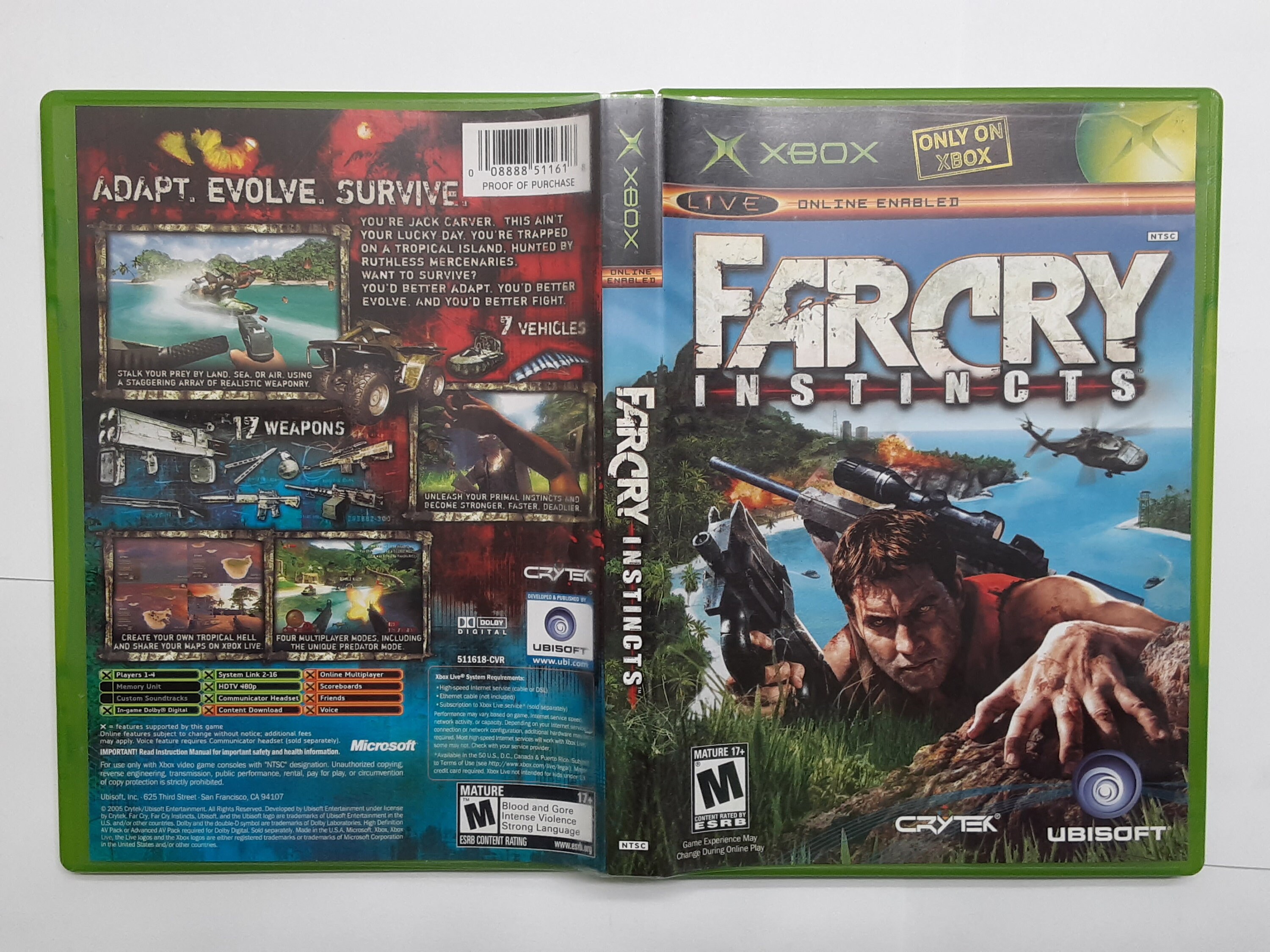 Jogo Far Cry 3 - Xbox 360 (USADO) - Tabular Games