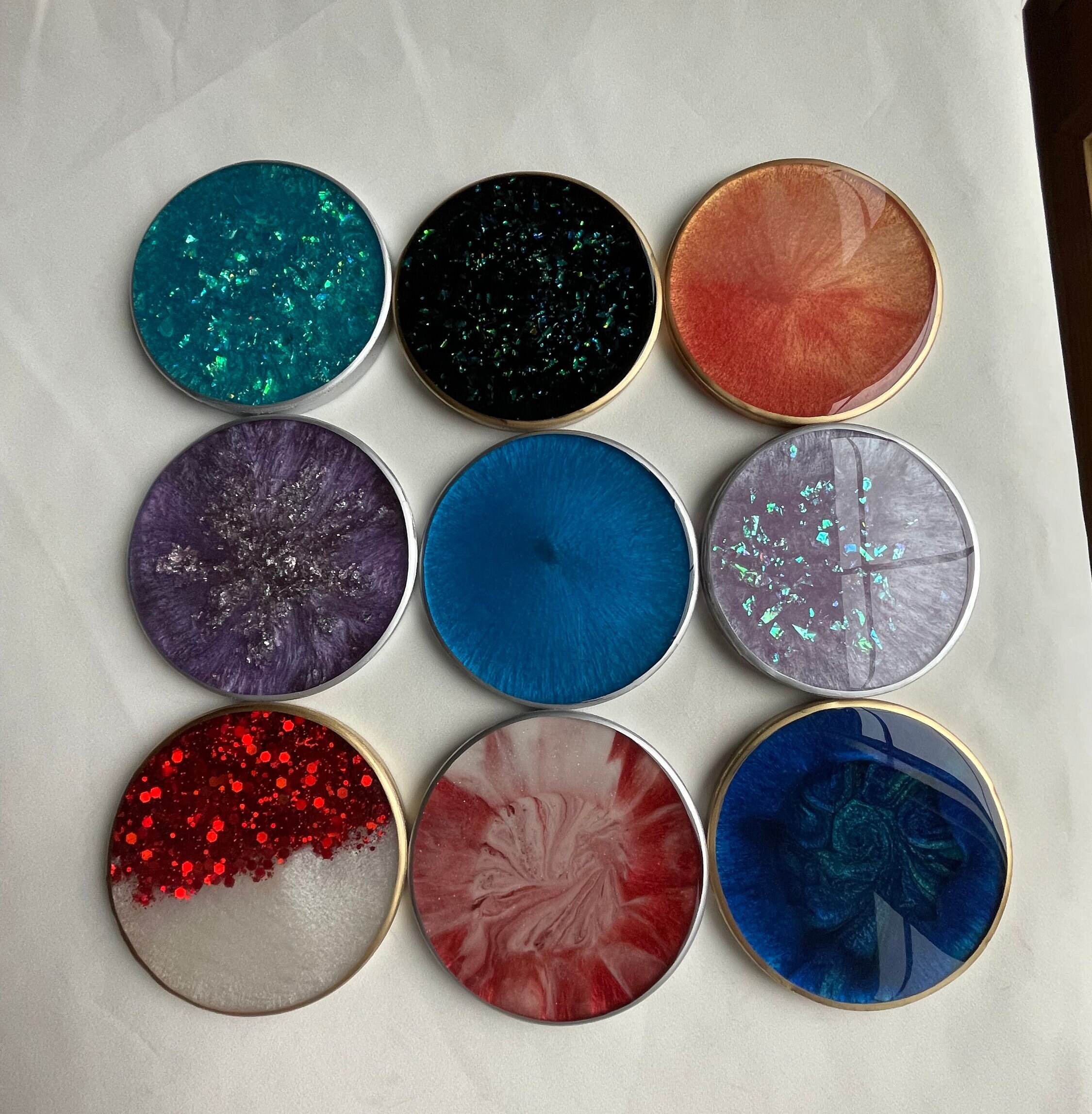 SALE Resin Coaster Molds, UV Resin & Epoxy Resin Craft Making