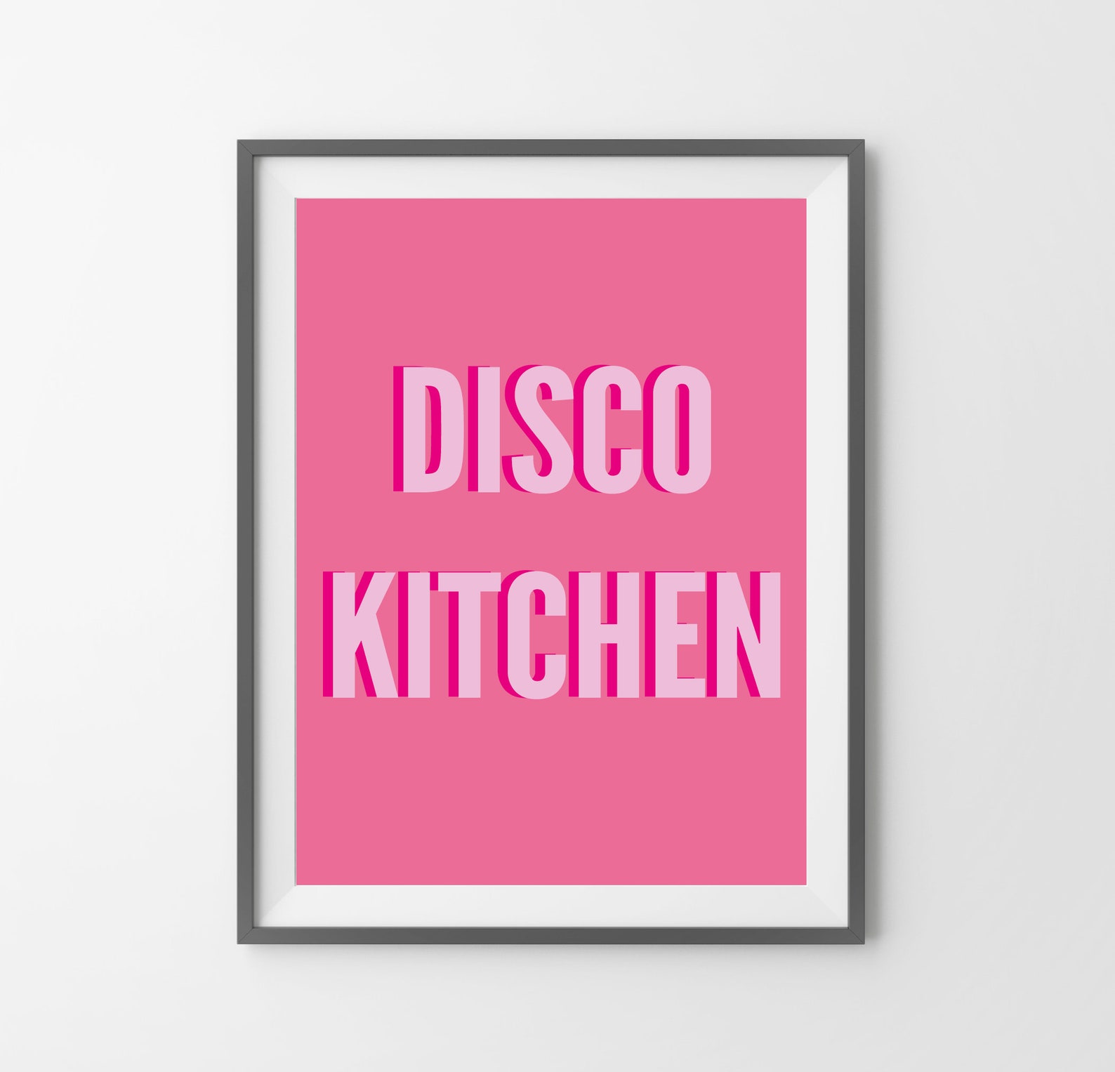 Disco Kitchen Print Music Print Funky Print Home Decor Etsy
