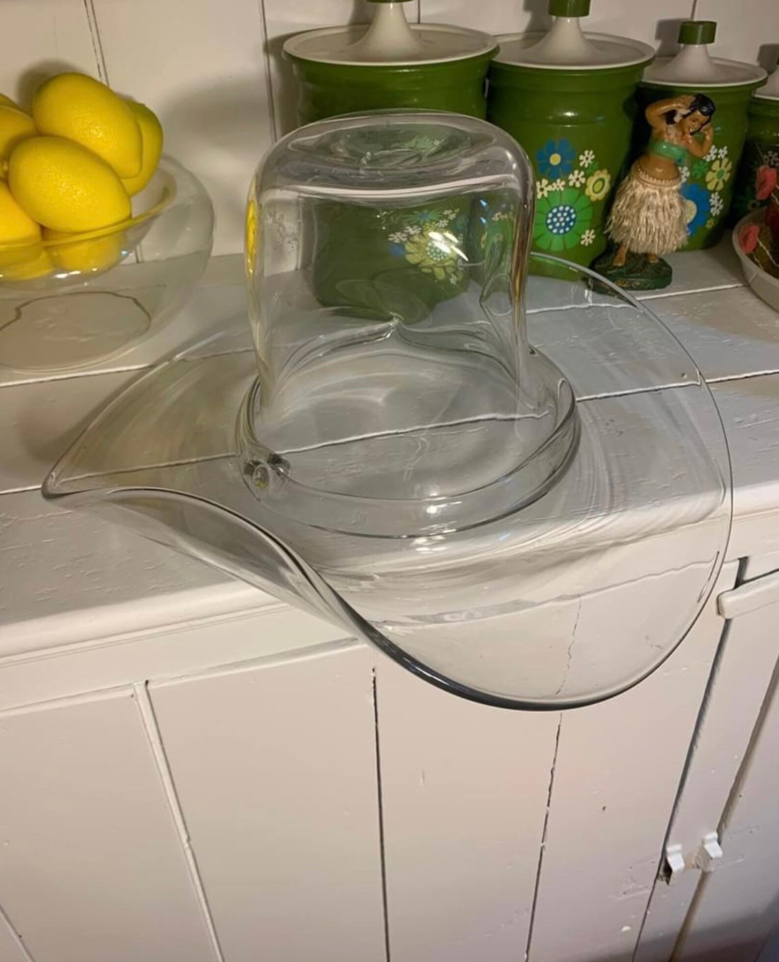 1960s Blenko Glass Cowboy Hat Etsy