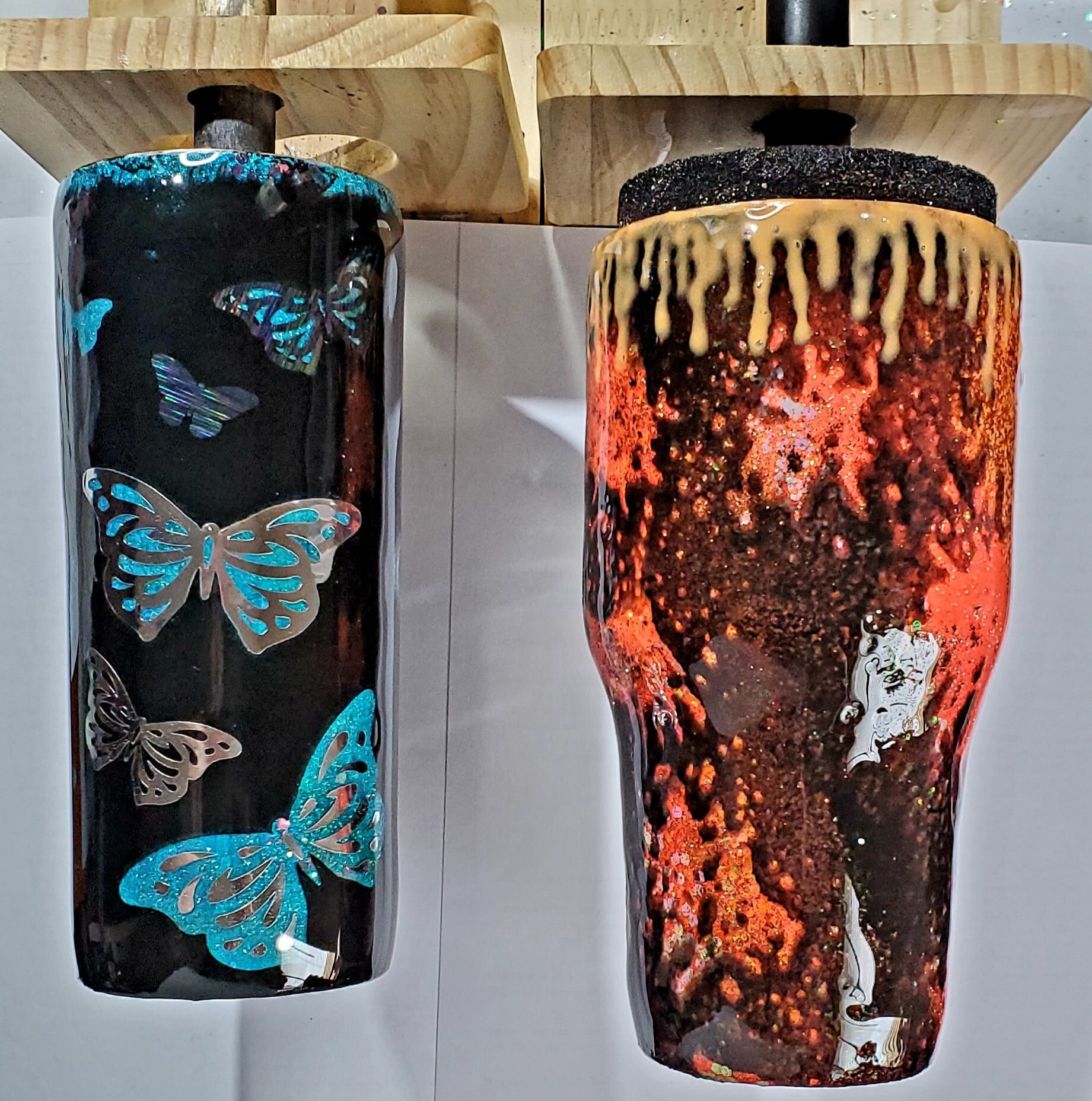 Custom 20oz Glow in the Dark Tumbler Etsy