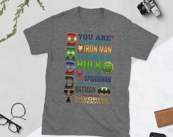 Superhero Daddy Short-Sleeve Unisex T-Shirt