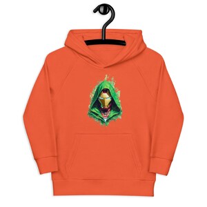 Doctor Doom Iron Man Kids eco hoodie