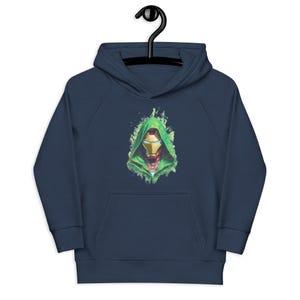 Doctor Doom Iron Man Kids eco hoodie