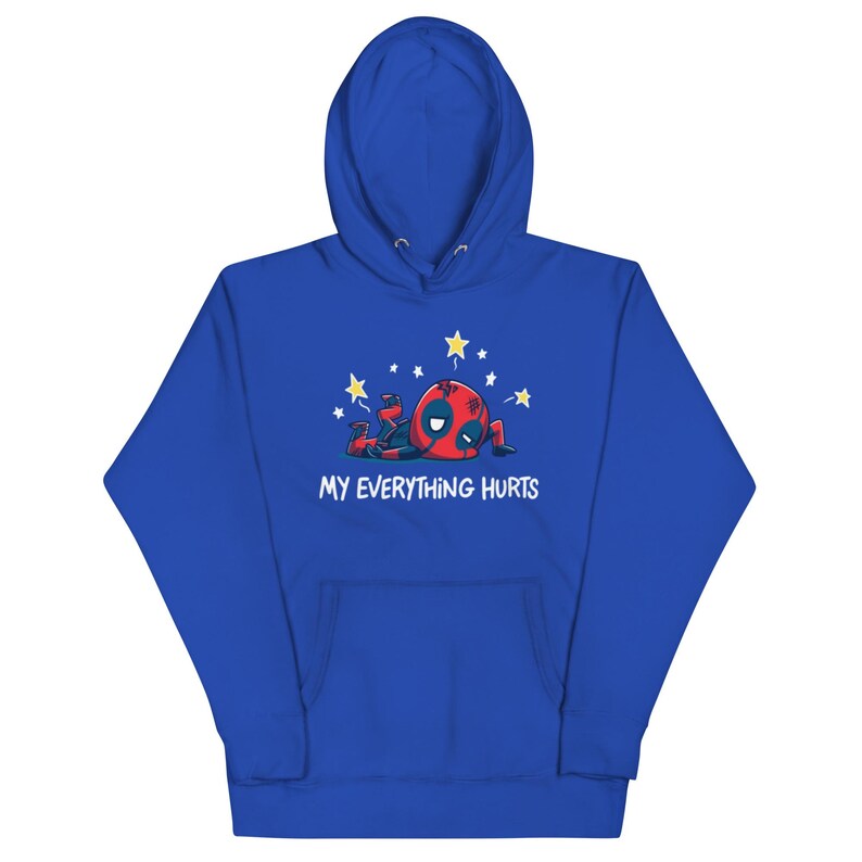 Deadpool My Everything Hurts Unisex Hoodie