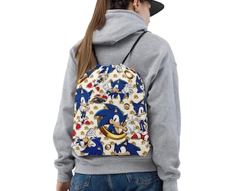 Sonic Drawstring bag