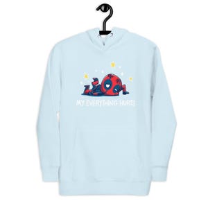 Deadpool My Everything Hurts Unisex Hoodie