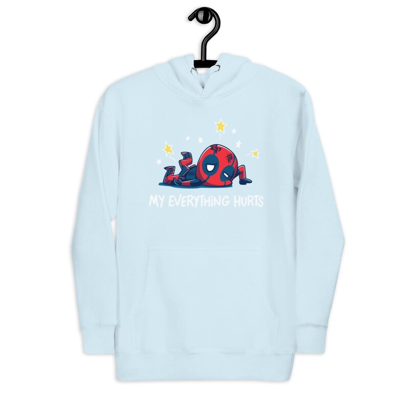 Deadpool My Everything Hurts Unisex Hoodie