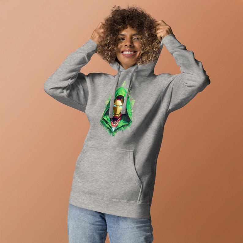 Doctor Doom Iron Man Unisex Hoodie