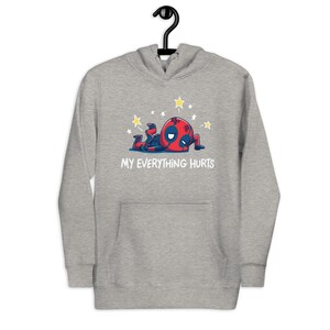 Deadpool My Everything Hurts Unisex Hoodie