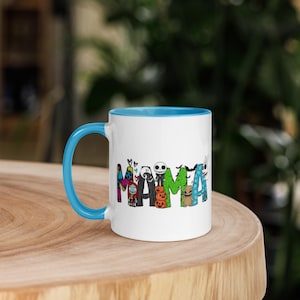 Nightmare before Christmas Mama Mug with Color Inside