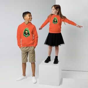 Doctor Doom Iron Man Kids eco hoodie