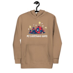 Deadpool My Everything Hurts Unisex Hoodie