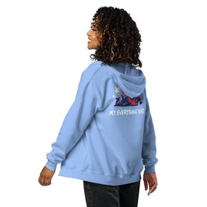 Deadpool My Everything Hurts Unisex heavy blend zip hoodie